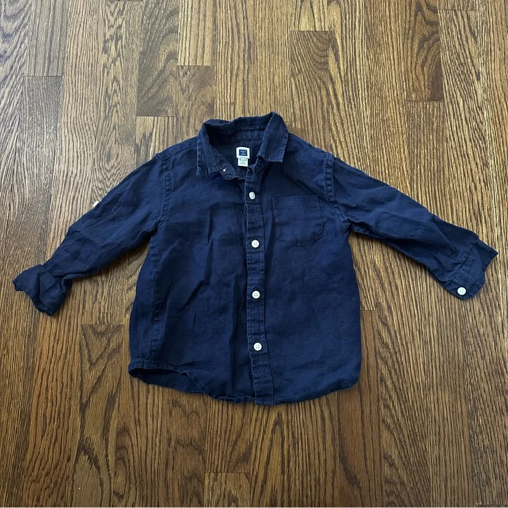 Button down shirt bundle, size 18-24M - Janie & Jack and The Children’s Place